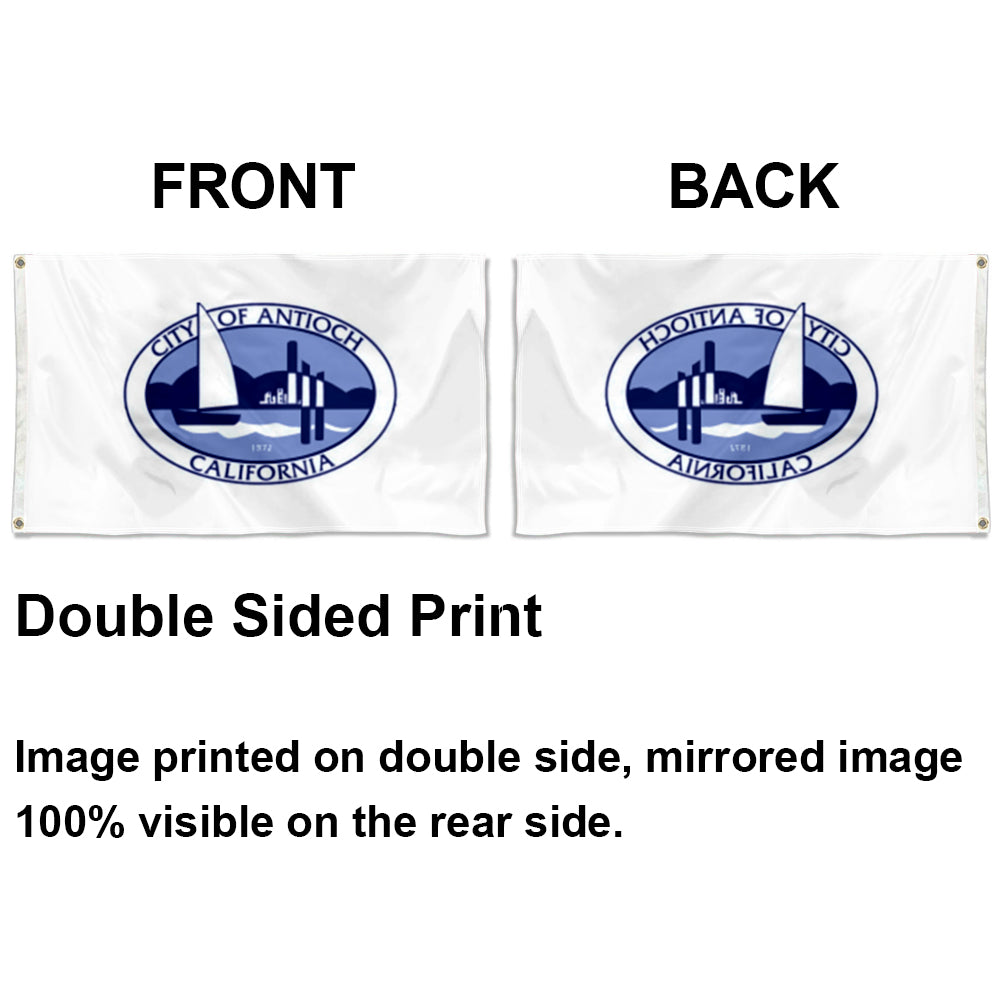 City of Antioch flag, California flags 3x5ft banner man cave
