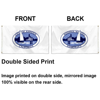 City of Antioch flag, California flags 3x5ft banner man cave