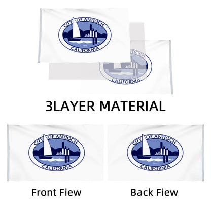 City of Antioch flag, California flags 3x5ft banner man cave