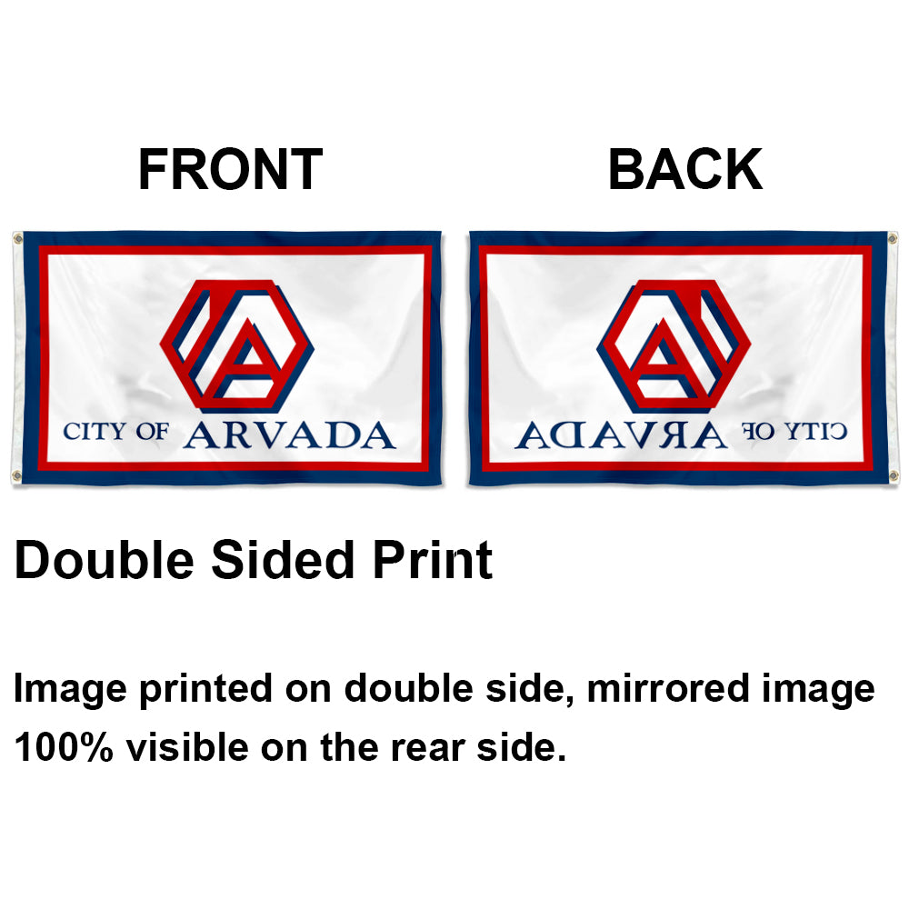 City of Arvada flag, Colorado flags 3x5ft banner man cave