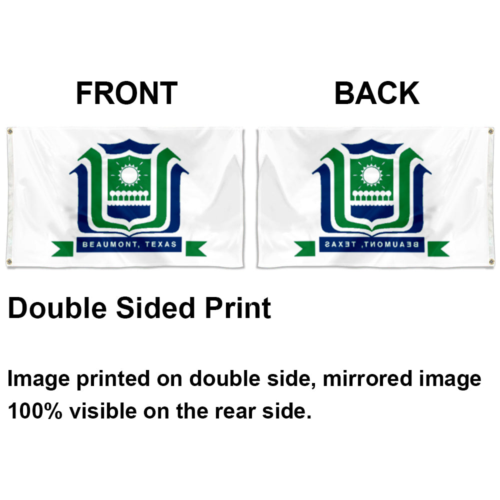 City of Beaumont flag, Texas flags 3x5ft banner man cave