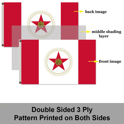 City of Birmingham flag , Alabama flags 3x5ft banner man cave