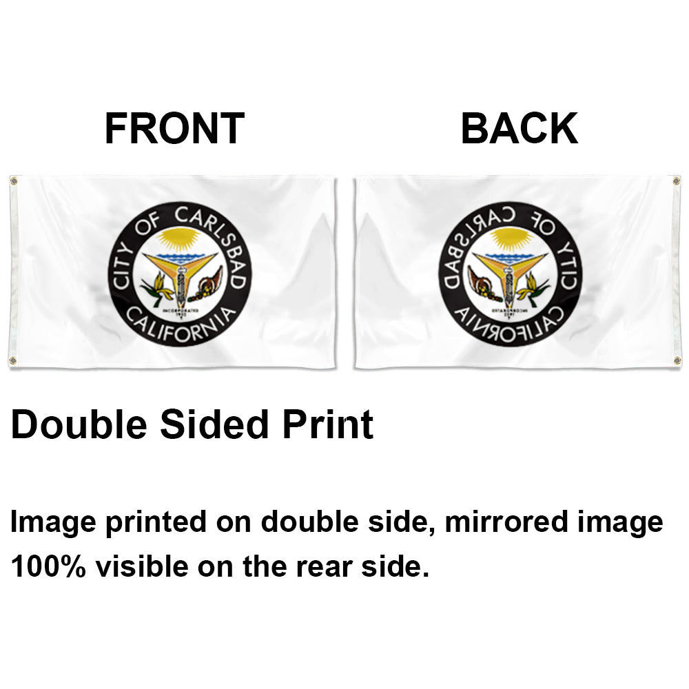 City of Carlsbad flag, California flags 3x5ft banner man cave