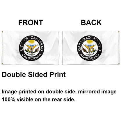 City of Carlsbad flag, California flags 3x5ft banner man cave