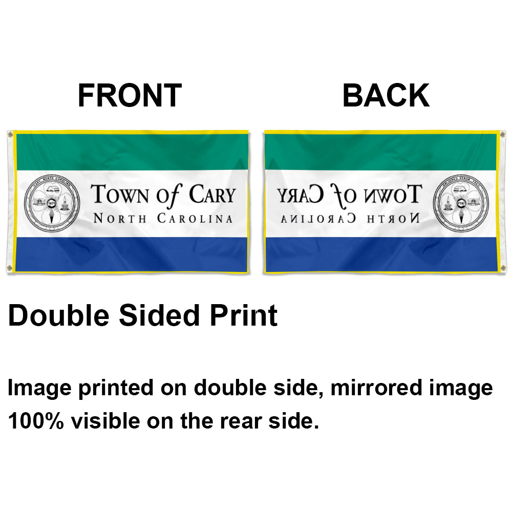 City of Cary flag, North Carolina flags 3x5ft banner man cave