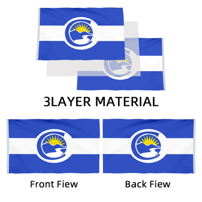 City of Centennial flag, Colorado flags 3x5ft banner man cave