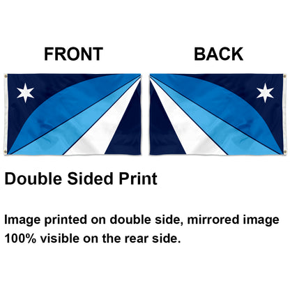 City of Columbia (South Carolina, USA) Flag: 3x5ft Man Cave American South Carolina Modern Geometric Style Decor Banner
