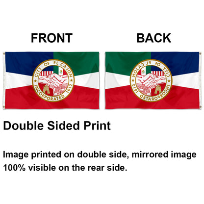 City of El Cajon (California, USA) Flag: 3x5ft Man Cave American California Multicultural Integration Style Decor Banner