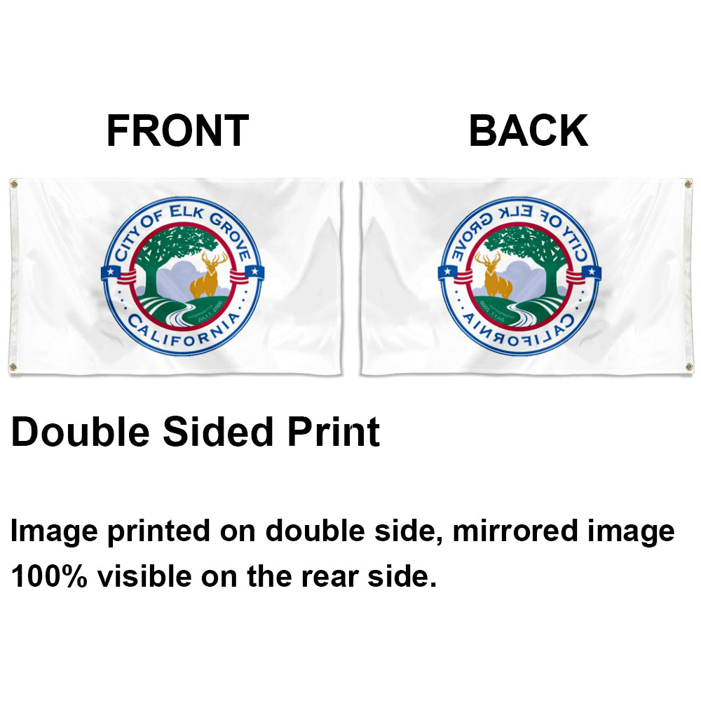 City of Elk Grove (California, USA) Flag: 3x5ft Man Cave American California Natural Pastoral Style Decor Banner