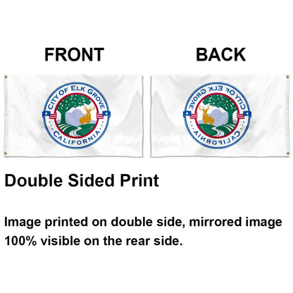 City of Elk Grove (California, USA) Flag: 3x5ft Man Cave American California Natural Pastoral Style Decor Banner