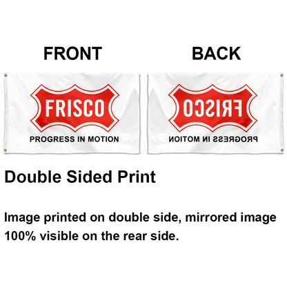 City of Frisco (Texas, USA) Flag: 3x5ft Man Cave American Texas Modern Vibrant Style Decor Banner
