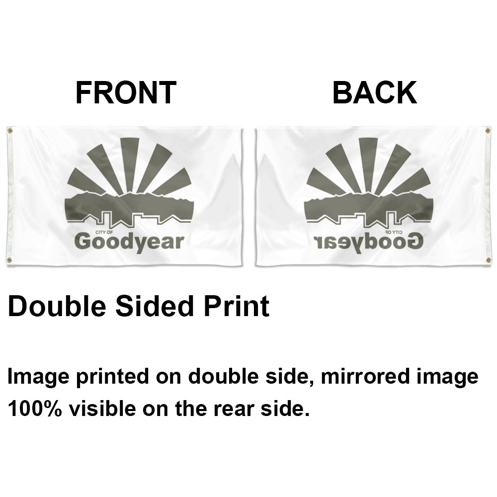 City of Goodyear (Arizona, USA) Flag: 3x5ft Man Cave American Arizona Desert City Style Decor Banner