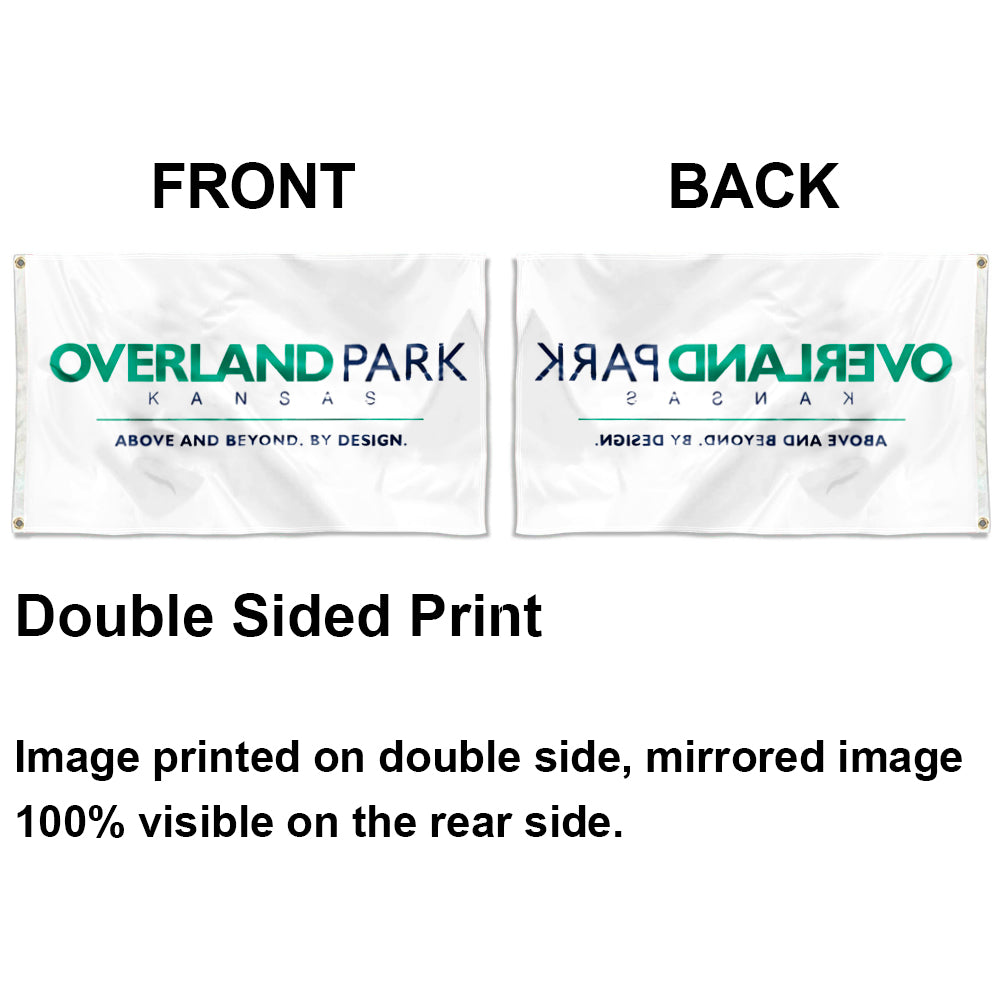 City of Overland Park (Kansas, USA) Flag: 3x5ft Man Cave American Kansas Modern Design Style Decor Banner