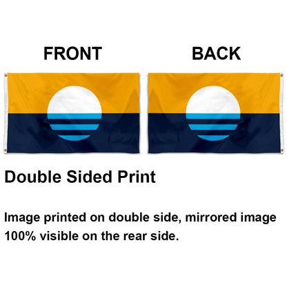 The People's Flag of Milwaukee (Wisconsin, USA): 3x5ft Man Cave American Wisconsin Lake City Rebirth Style Decor Banner