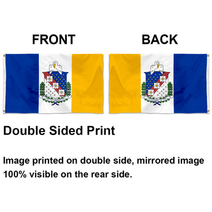 City of Shreveport (Louisiana, USA) Flag: 3x5ft Man Cave American Louisiana Historical Heraldic Style Decor Banner