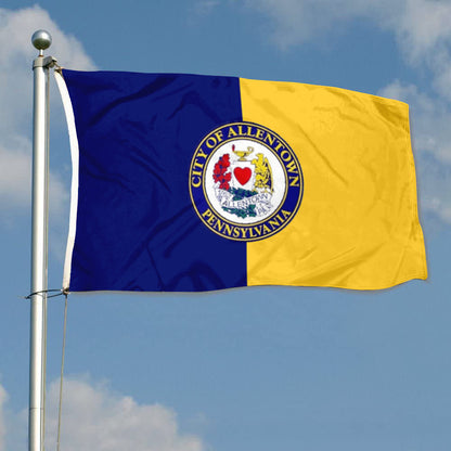 City of Allentown flag, Pennsylvania flags 3x5ft banner man cave