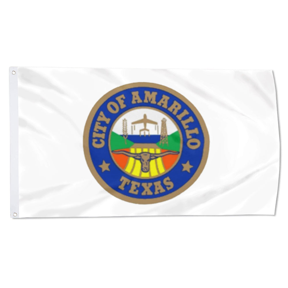 City of Amarillo flag Texas flags 3x5ft banner man cave