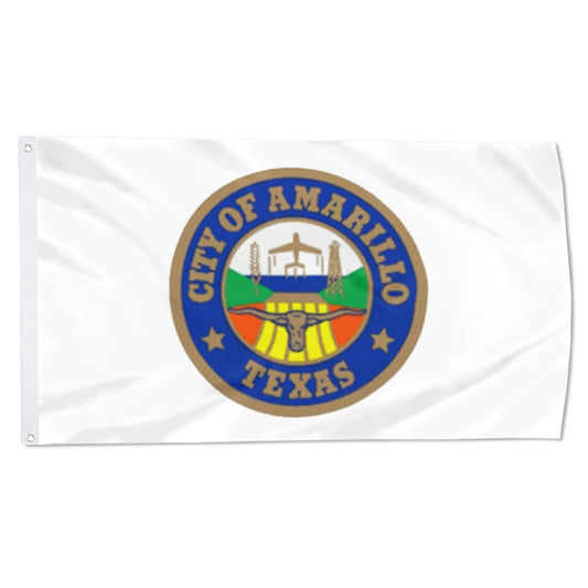 City of Amarillo flag Texas flags 3x5ft banner man cave