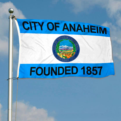 City of Anaheim flag 3x5ft banner man cave