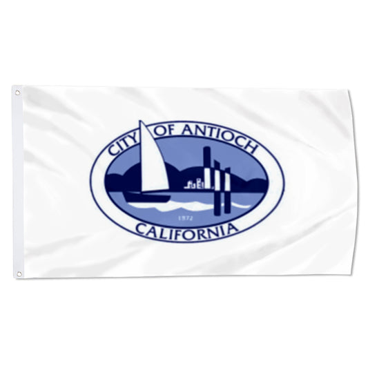 City of Antioch flag, California flags 3x5ft banner man cave
