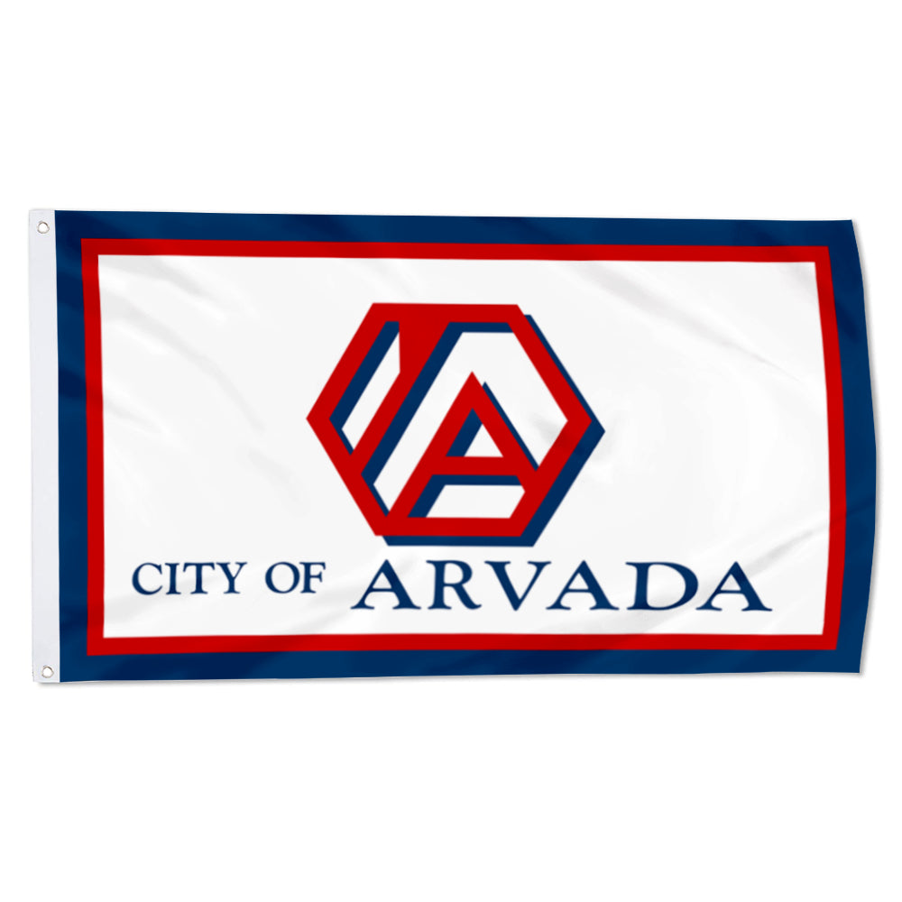 City of Arvada flag, Colorado flags 3x5ft banner man cave