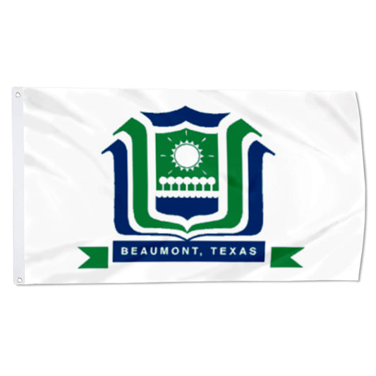 City of Beaumont flag, Texas flags 3x5ft banner man cave
