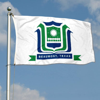 City of Beaumont flag, Texas flags 3x5ft banner man cave