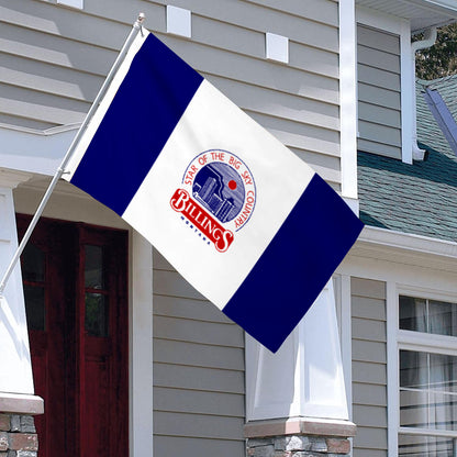 City of Billings flag, Montana flags 3x5ft banner man cave