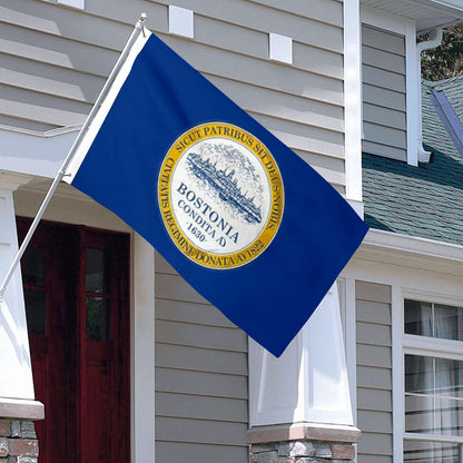 City of Boston flag 3x5ft banner man cave