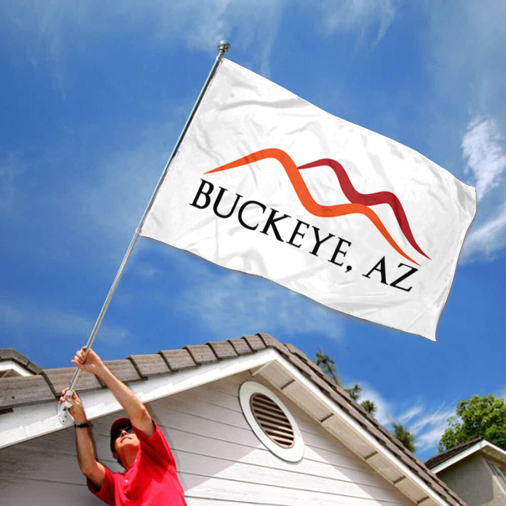 City of Buckeye flag, Arizona flags 3x5ft banner man cave
