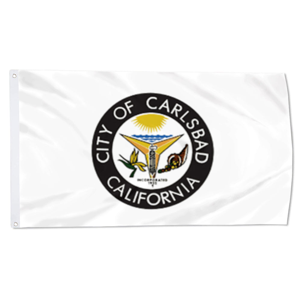 City of Carlsbad flag, California flags 3x5ft banner man cave