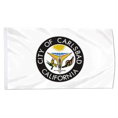 City of Carlsbad flag, California flags 3x5ft banner man cave