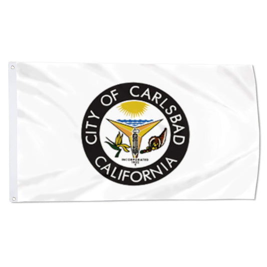 City of Carlsbad flag, California flags 3x5ft banner man cave