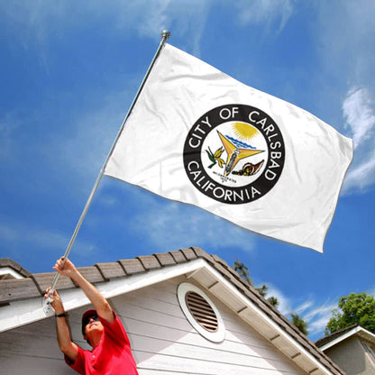 City of Carlsbad flag, California flags 3x5ft banner man cave