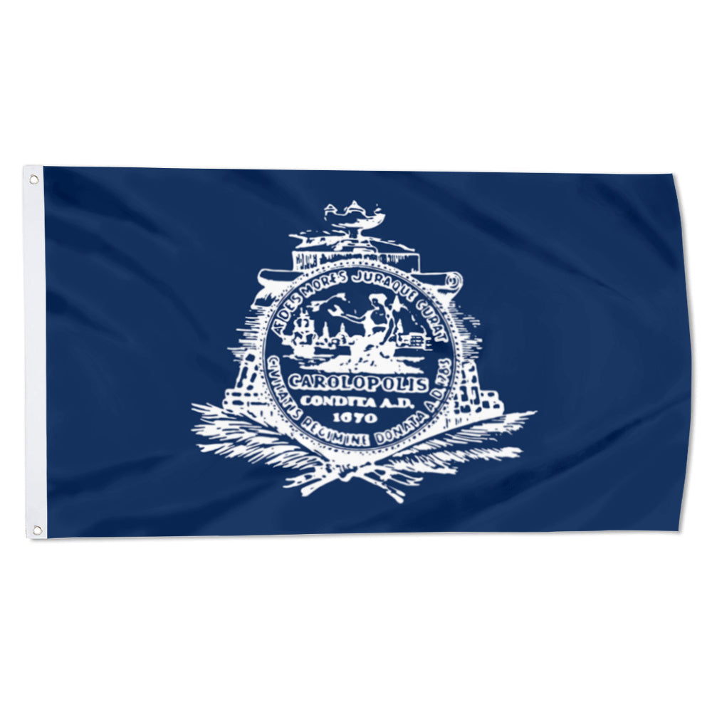 City of Charleston flag, South Carolina flags 3x5ft banner man cave