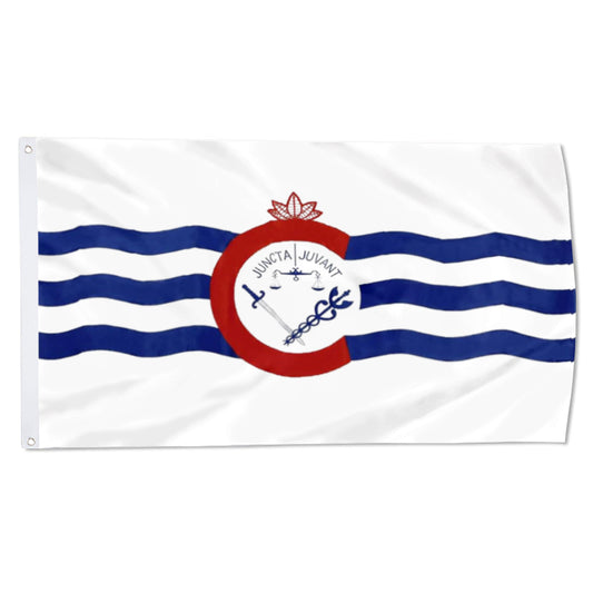 City of Cincinnati (Ohio, USA) Flag: 3x5ft Man Cave American Ohio City Emblem Style Decor Banner 中文核心亮点