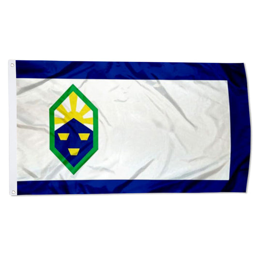 City of Colorado Springs (Colorado, USA) Flag: 3x5ft Man Cave American Colorado City Logo Style Decor Banner