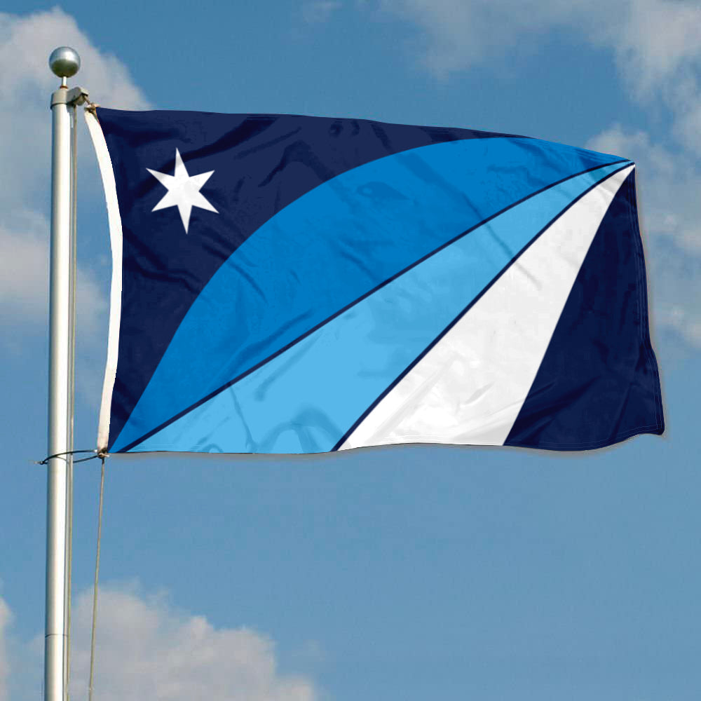 City of Columbia (South Carolina, USA) Flag: 3x5ft Man Cave American South Carolina Modern Geometric Style Decor Banner