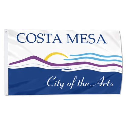 City of Costa Mesa (California, USA) Flag: 3x5ft Man Cave American California Arts & Coastal Style Decor Banner