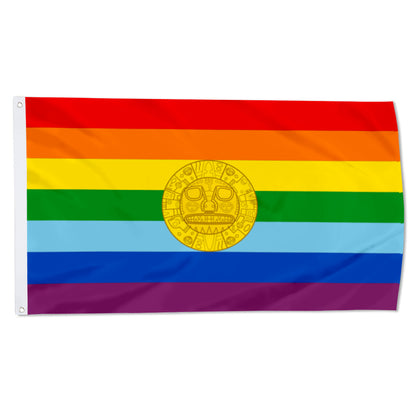 City of Cusco (Peru) Flag: 3x5ft Man Cave American Peruvian Inca Culture Style Decor Banner