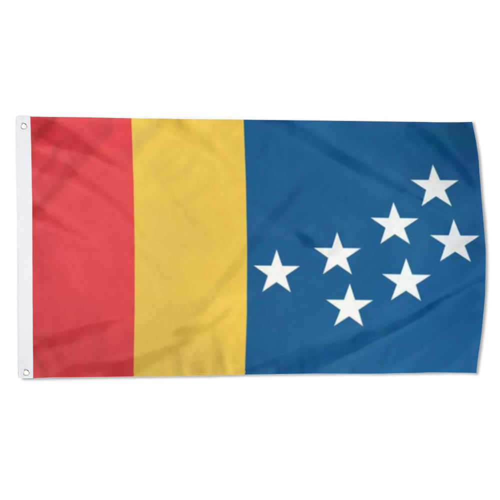 City of Durham (North Carolina, USA) Flag: 3x5ft Man Cave American North Carolina Classic Logo Style Decor Banner