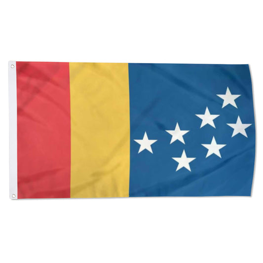 City of Durham (North Carolina, USA) Flag: 3x5ft Man Cave American North Carolina Classic Logo Style Decor Banner