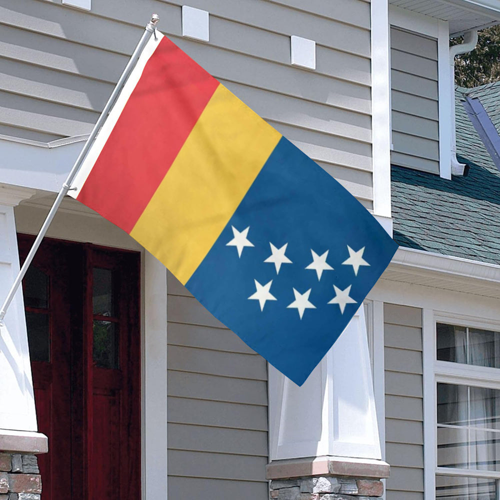 City of Durham (North Carolina, USA) Flag: 3x5ft Man Cave American North Carolina Classic Logo Style Decor Banner