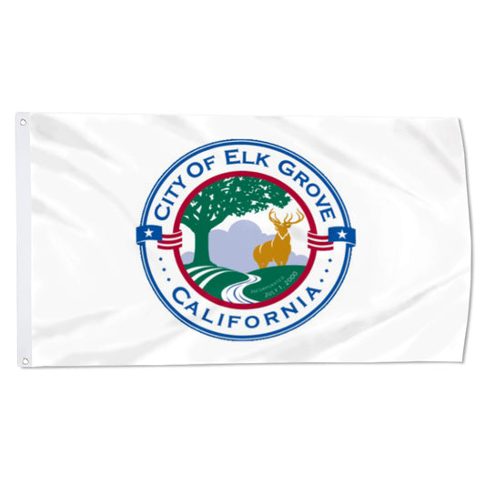 City of Elk Grove (California, USA) Flag: 3x5ft Man Cave American California Natural Pastoral Style Decor Banner