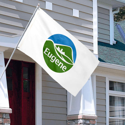 City of Eugene (Oregon, USA) Flag: 3x5ft Man Cave American Oregon Natural Livable Style Decor Banner