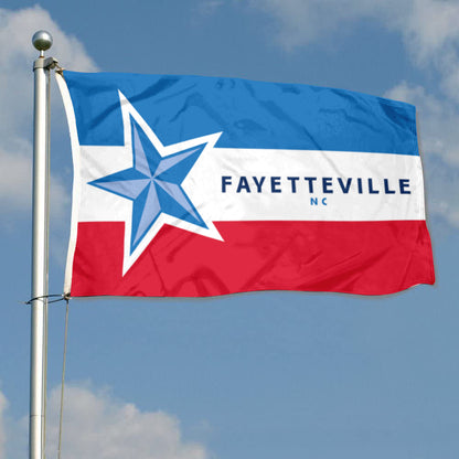 City of Fayetteville (North Carolina, USA) Flag: 3x5ft Man Cave American North Carolina Logo Vibrant Style Decor Banner
