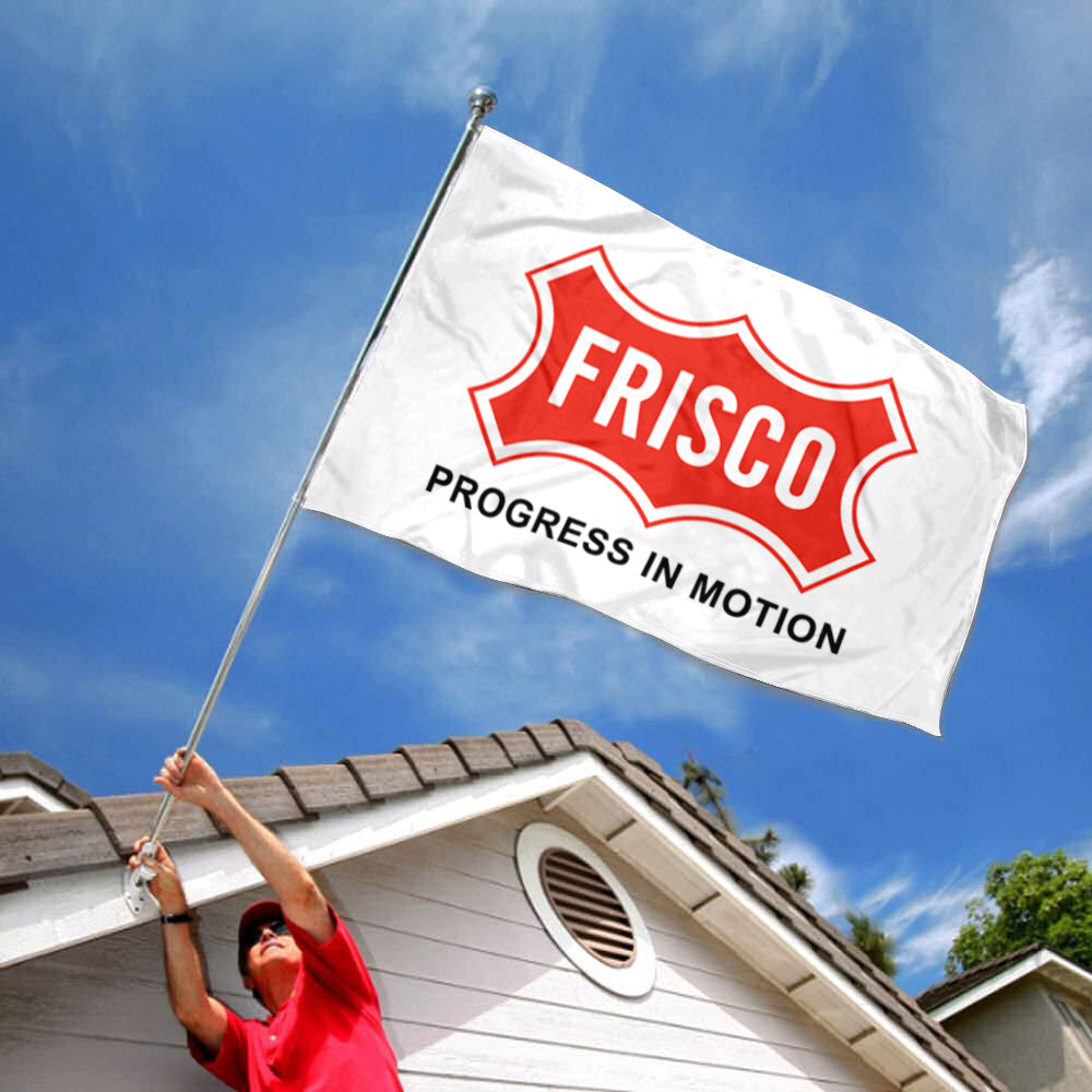 City of Frisco (Texas, USA) Flag: 3x5ft Man Cave American Texas Modern Vibrant Style Decor Banner