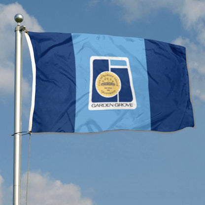 City of Garden Grove (California, USA) Flag: 3x5ft Man Cave American California Urban Garden Style Decor Banner