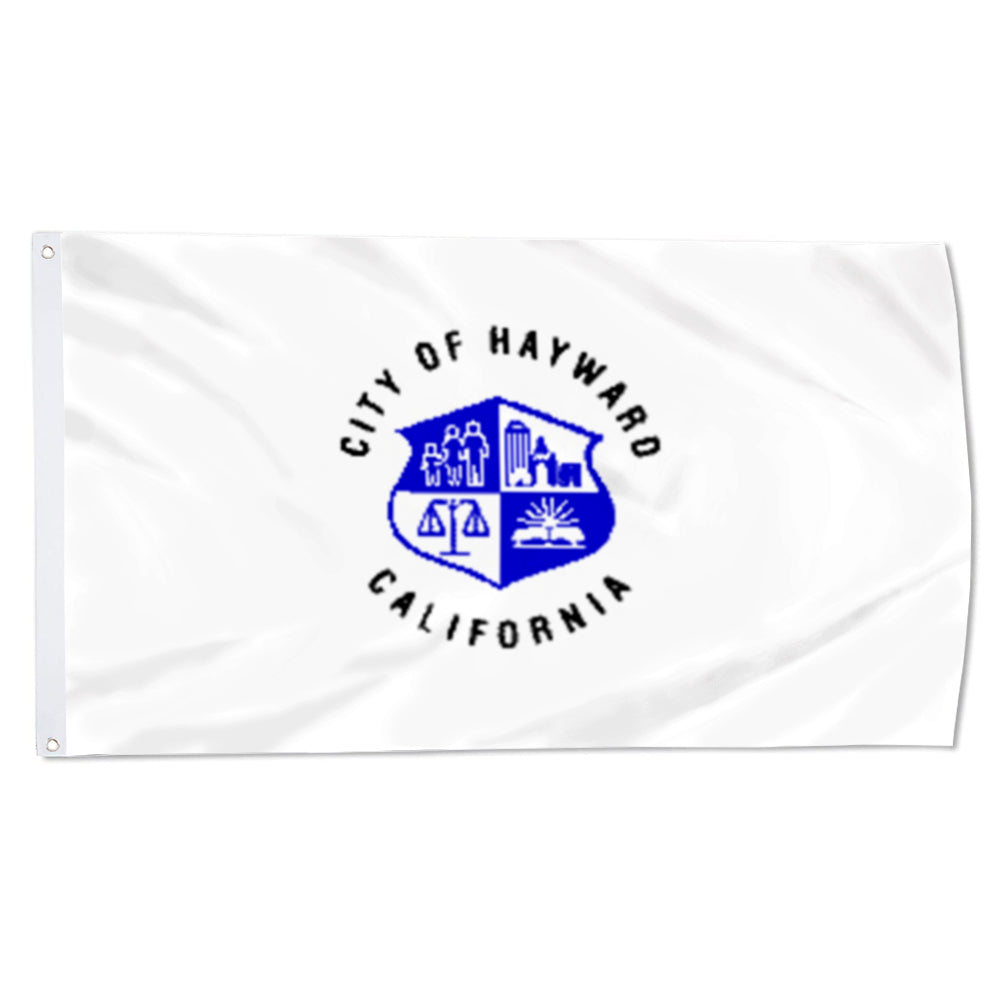 City of Hayward (California, USA) Flag: 3x5ft Man Cave American California Livable Humanistic Style Decor Banner