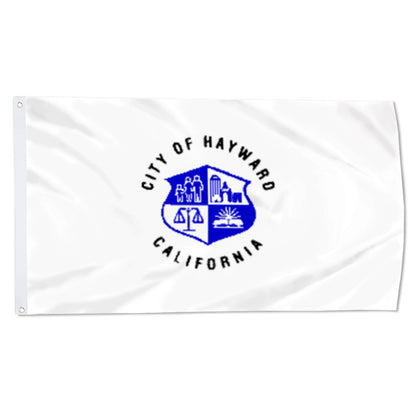 City of Hayward (California, USA) Flag: 3x5ft Man Cave American California Livable Humanistic Style Decor Banner